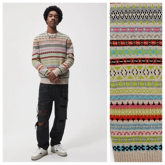 Zara | Sweaters | Nwt Zara Man Multicolored Wool Blend Zara | Sweaters | Nwt Zara Man Multicolored Wool Blend